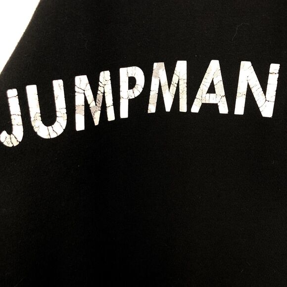 Jumpman Fresh Pro Club Heavyweight VTG Mens 2XL Black Hoodie Pullover Sweatshirt - Picture 6 of 10